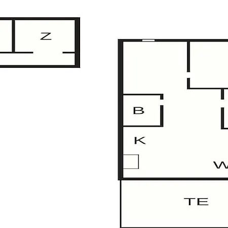 Casa de Férias 6 Person In